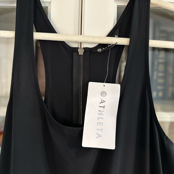 Athleta Revive Jumpsuit Black NWT SIZE 6 - Picture 3 of 6